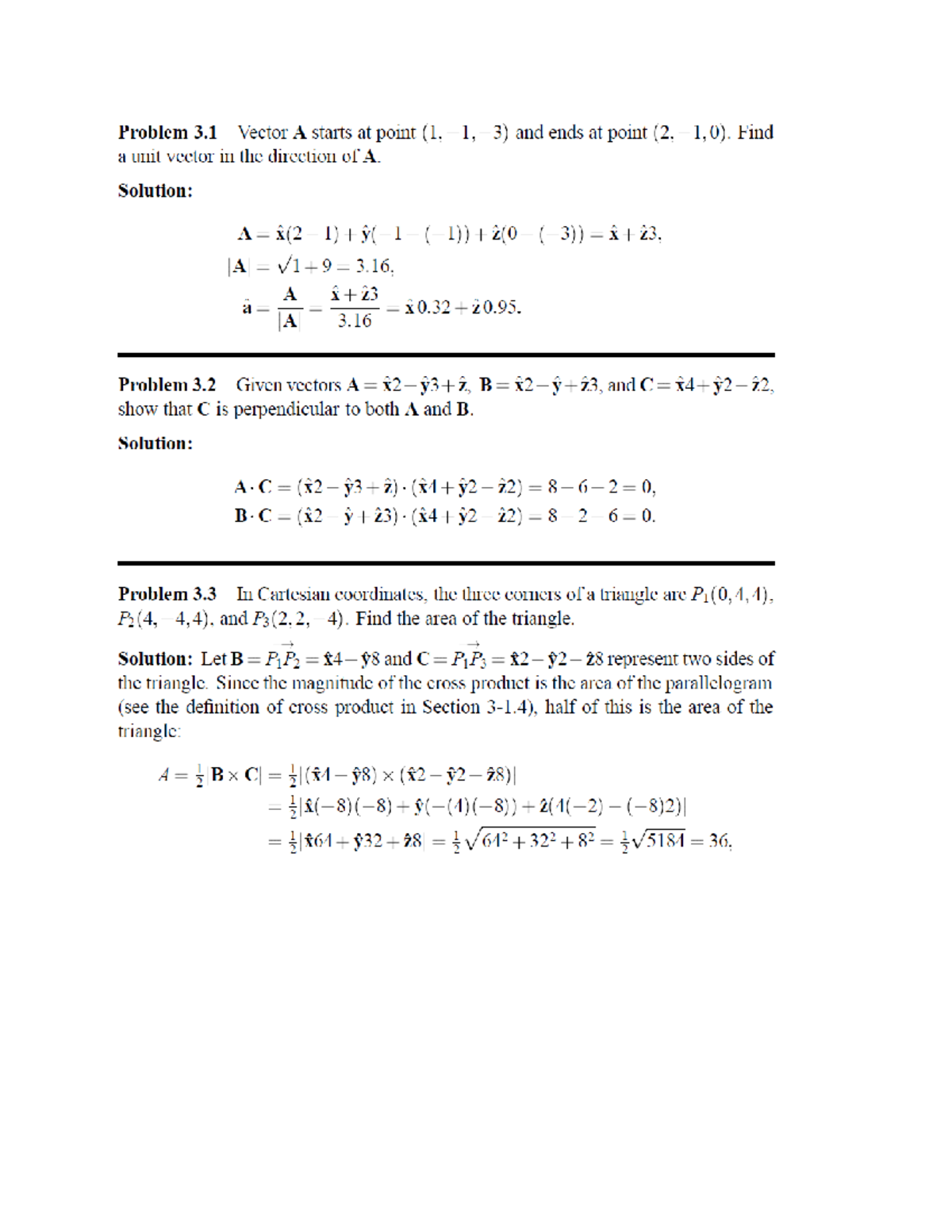 Solucion practica 1 - ccjcjjcjckckc - Problem 3 Vector A starts at ...