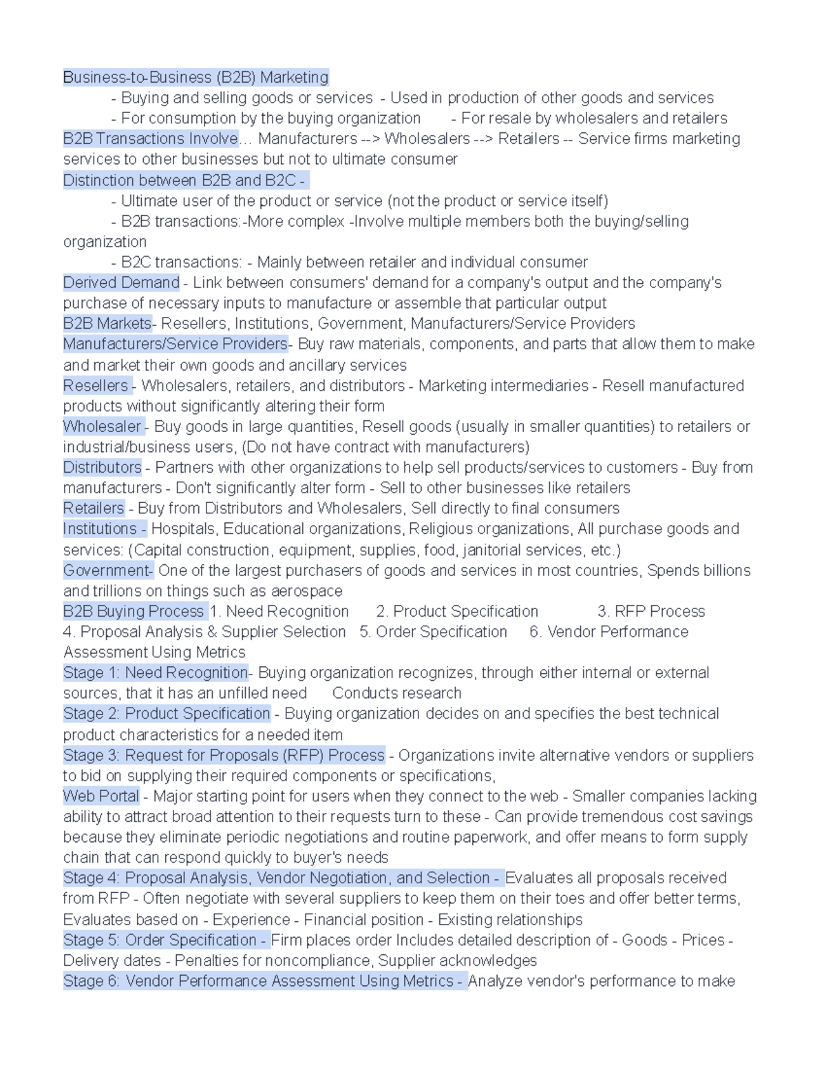 MKT-101 Exam Sample