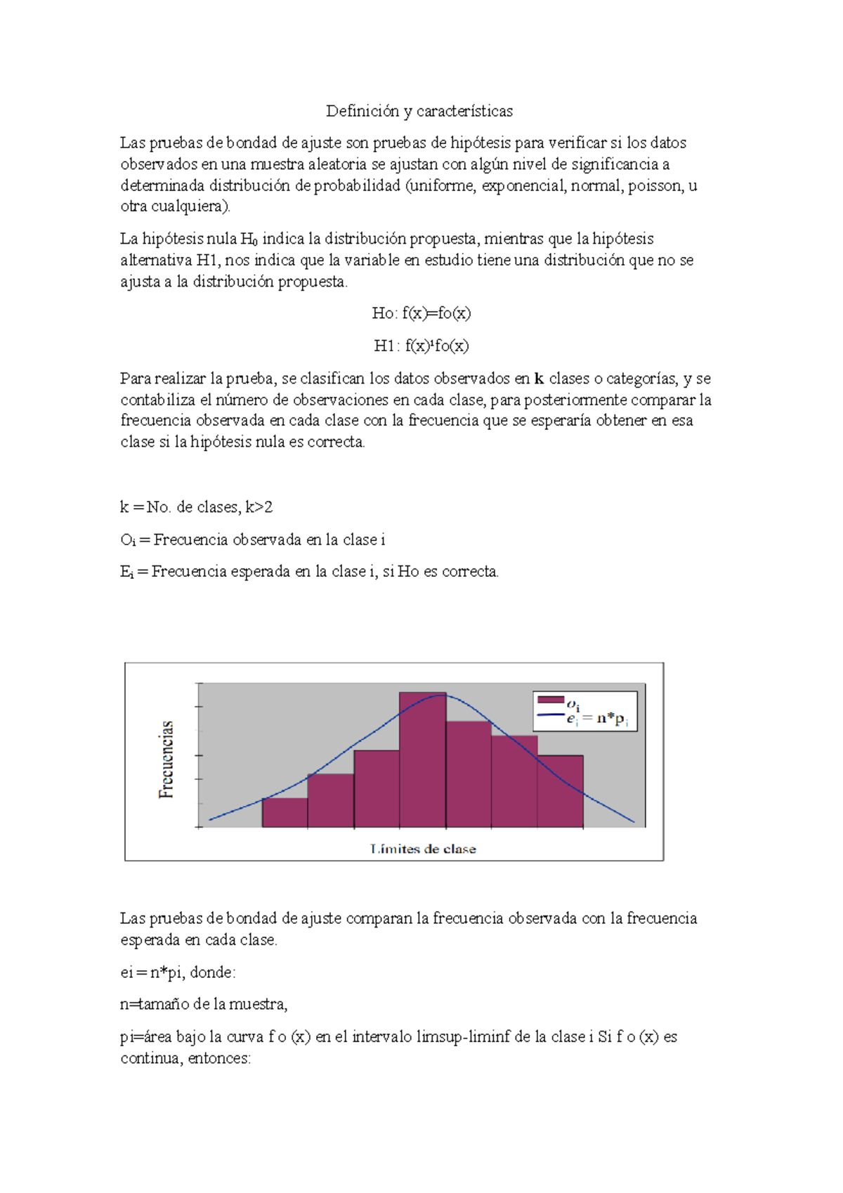 Definición Y Características Prueba De Bondad Y Ajuste - Definición Y ...