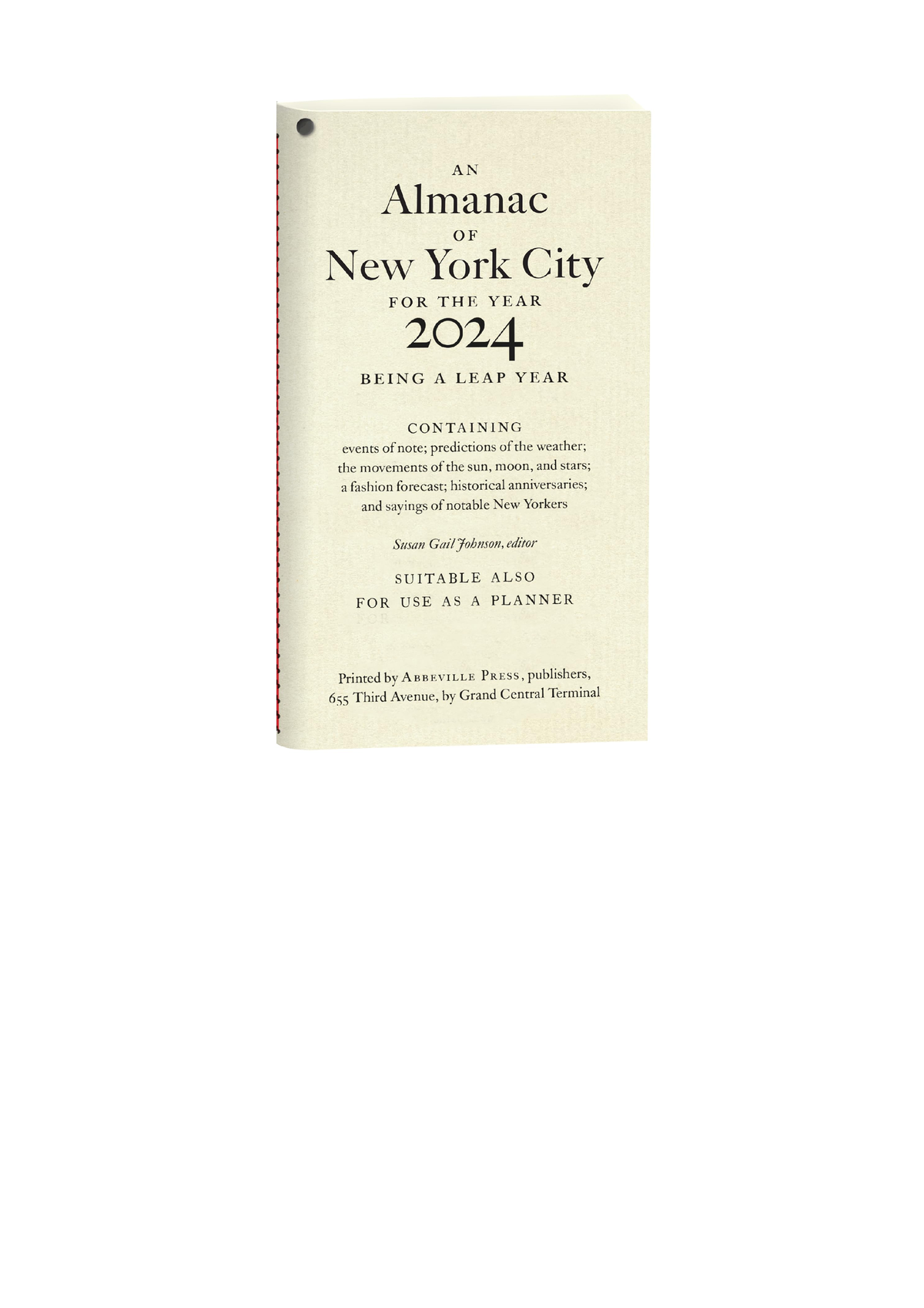 (EPUB) READ An Almanac of New York City for the Year 2024 An Almanac
