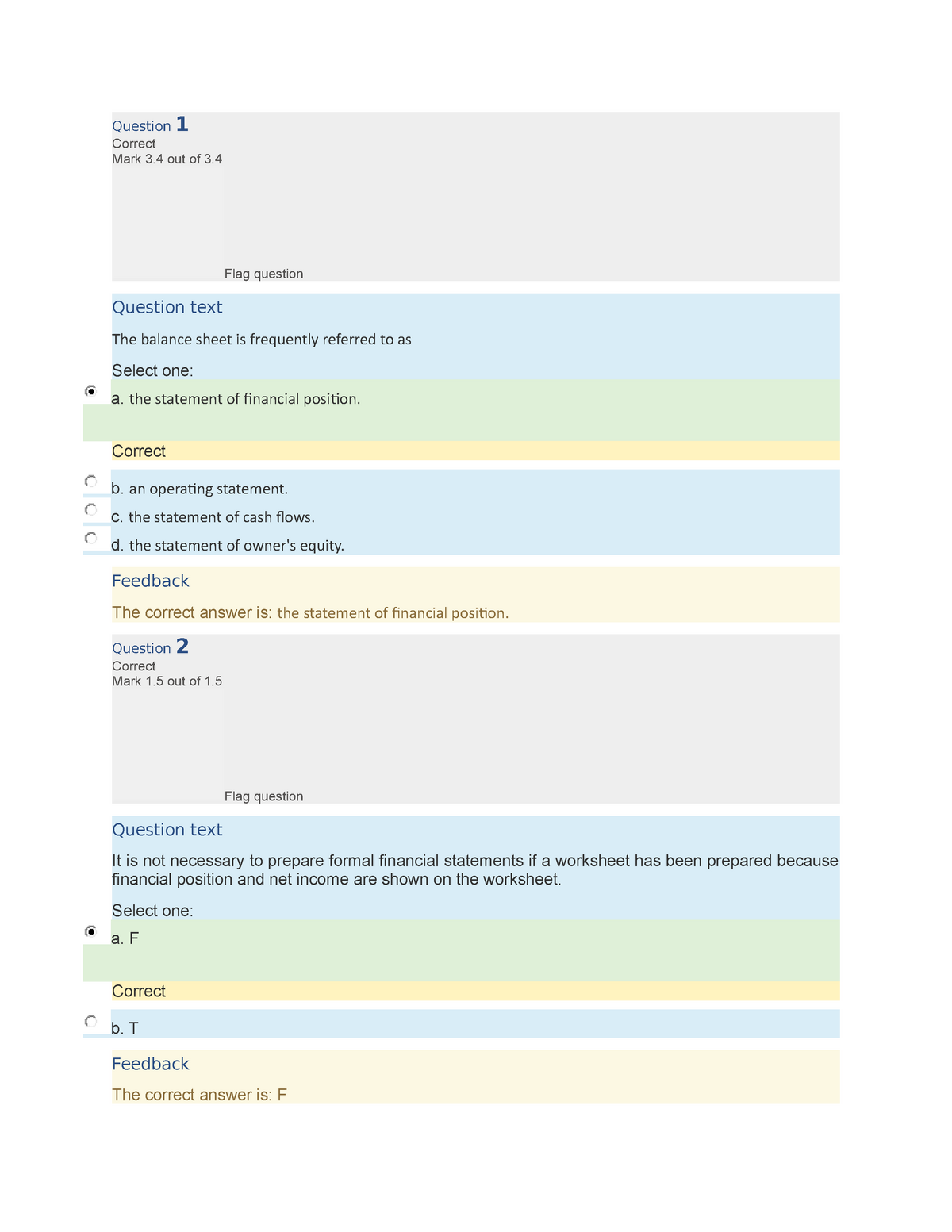 Spe - It is all the thing you need for the test. - Question 1 Correct ...