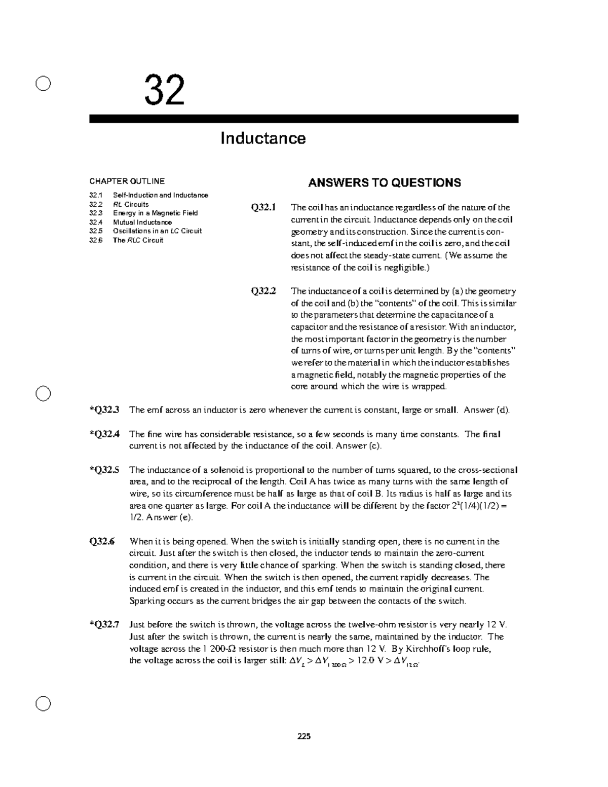 Sm Chapter 32 Solucionario Capitulo 32 Serway 7ma Edición 32