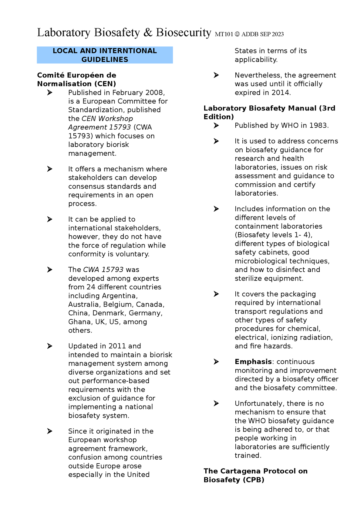 Local And International Guidelines On Laboratory Biosafety And   Thumb 1200 1703 