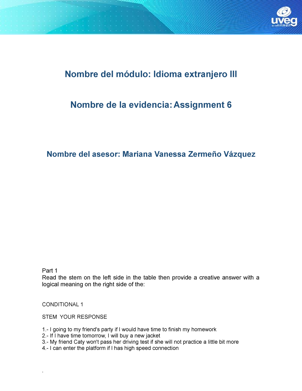 assignment 6 text idioma extranjero iii v2