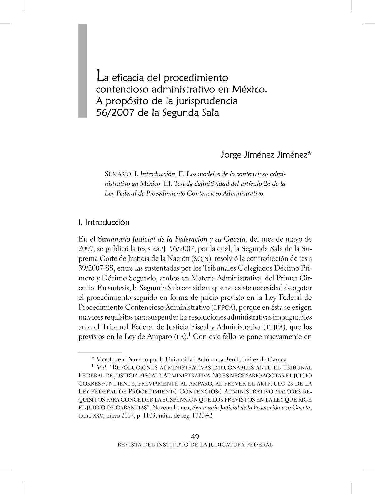 Revista 2 - adasdsadasdas - 49 REVISTA DEL INSTITUTO DE LA JUDICATURA ...