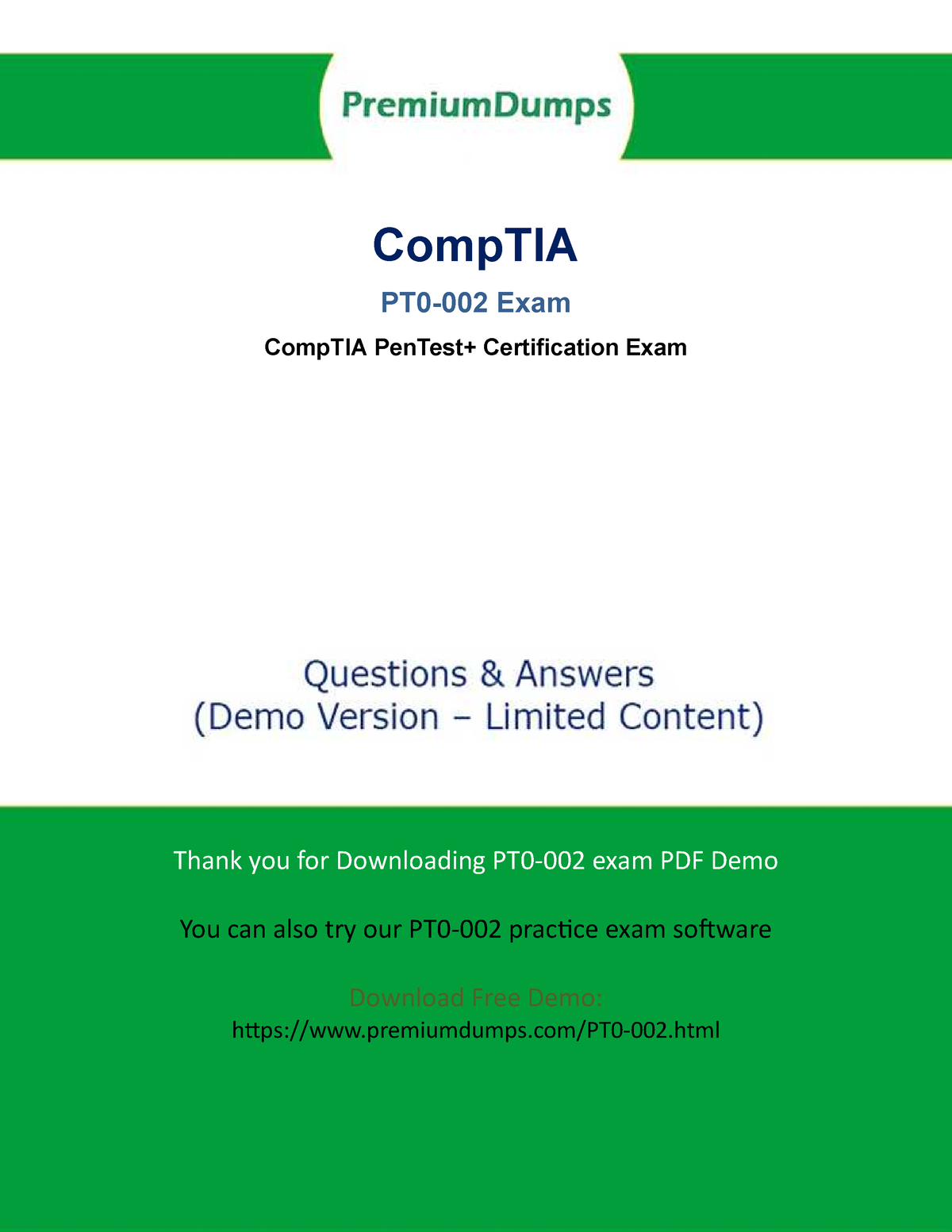 PT0-002 Pass4sure Study Materials