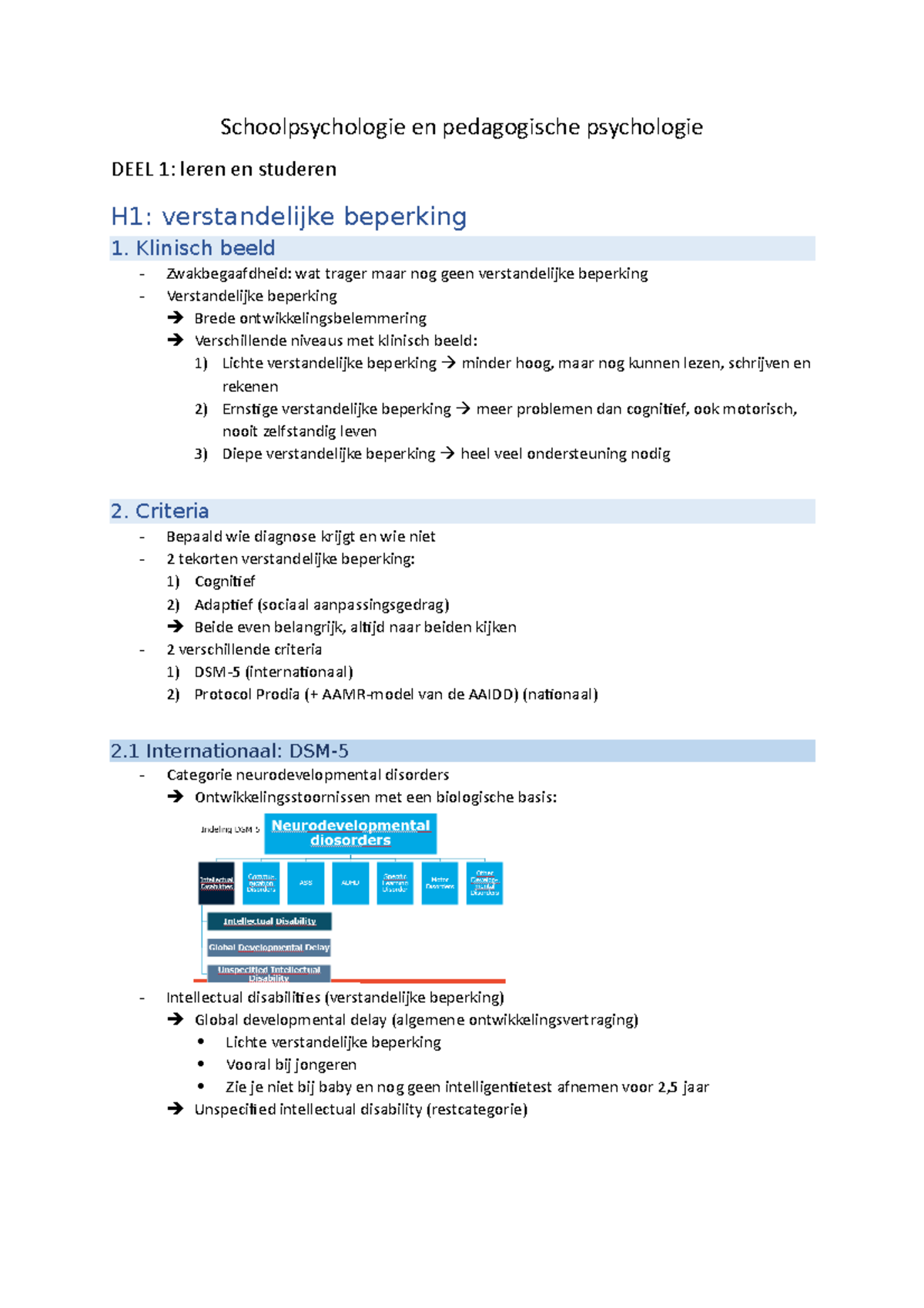 Samenvatting Schoolpsychologie En Pedagogische Psychologie ...