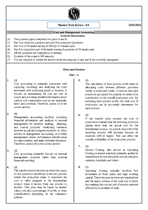 Special-accounting-set-1 mcqmate - McqMate Special Accounting MCQs [set ...