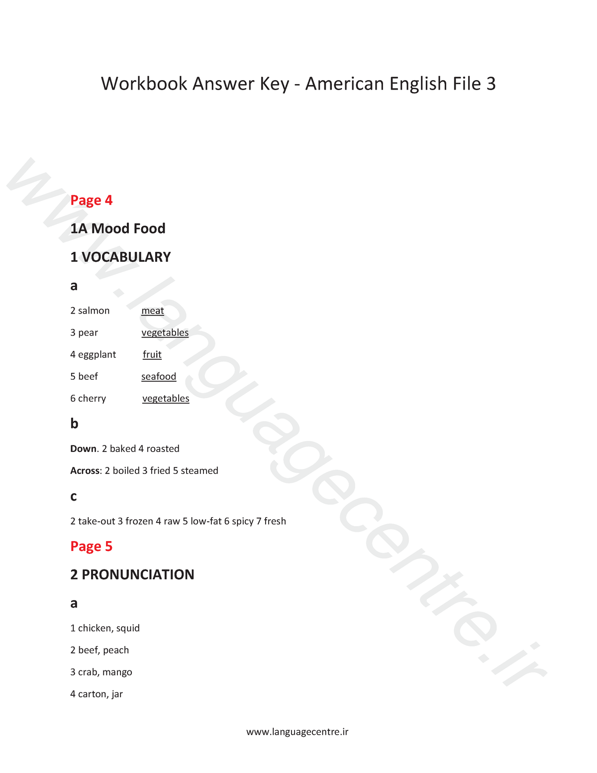 544377891 American English File 3 Workbook Answer Key 1 211009 111245 ...