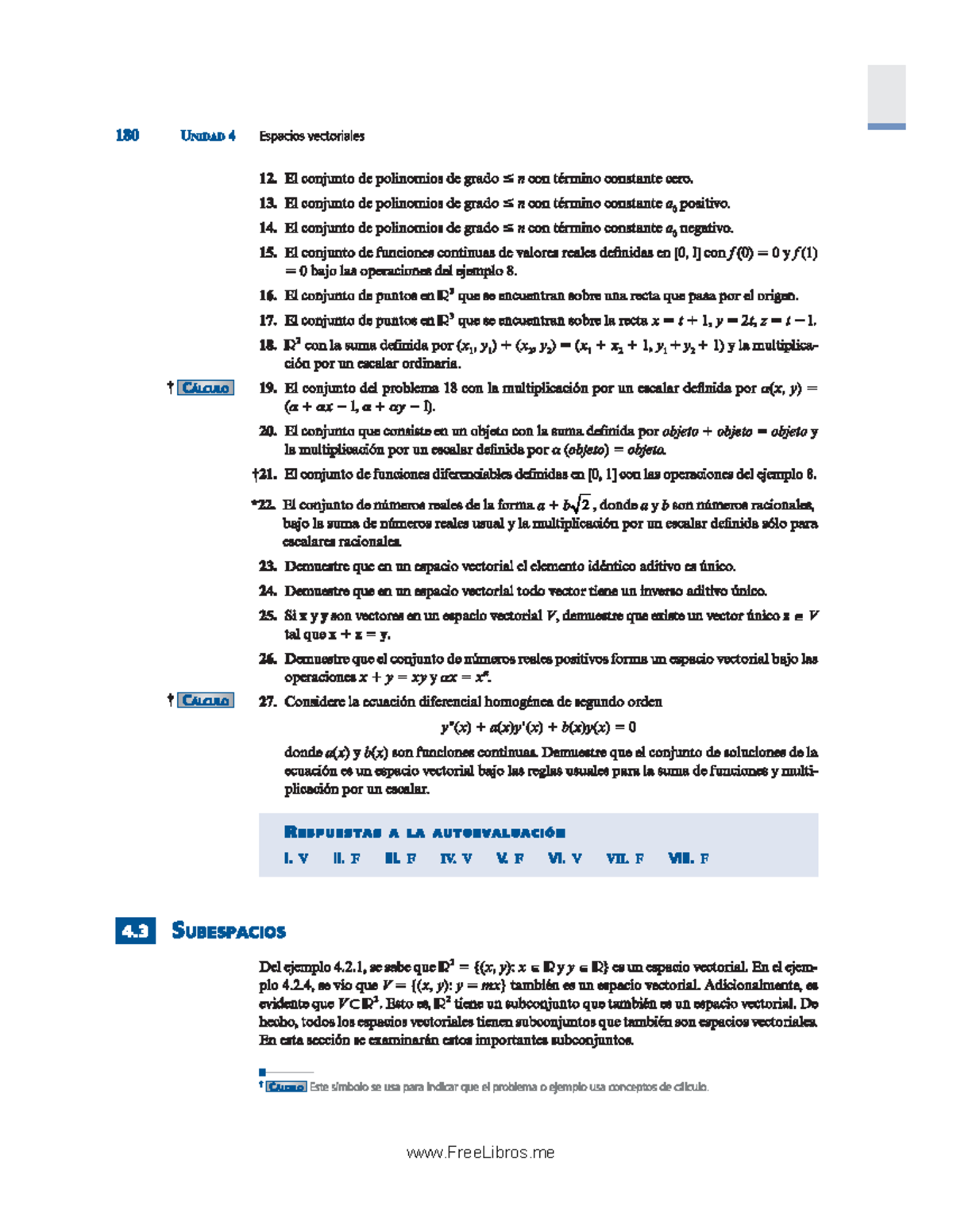 Lectura-2 - Espacios Vectoriales - Algebra Lineal - Studocu