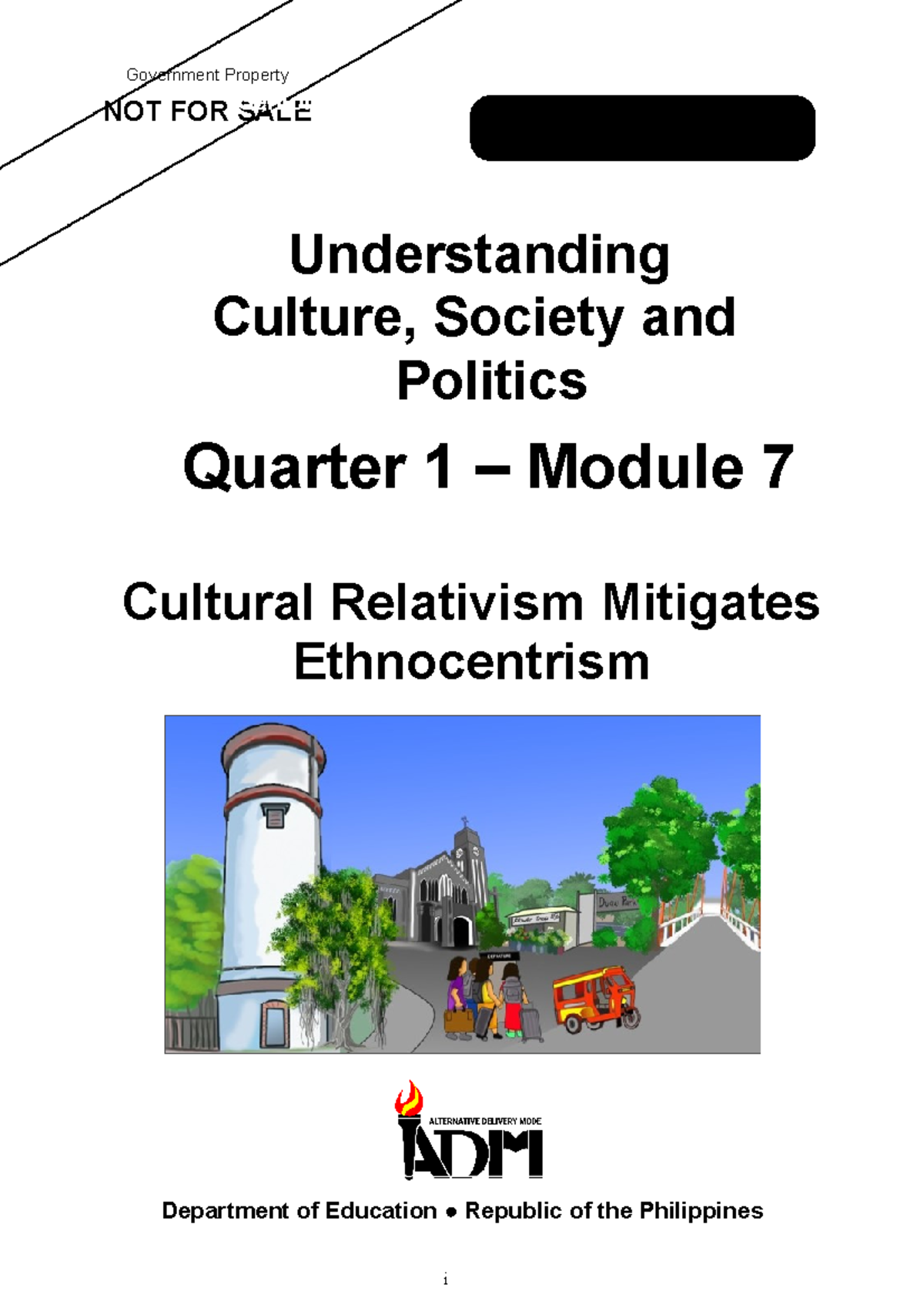 Ucsp Q1 Mod7 Ethnocentrism Relativism V2 - Understanding Culture ...