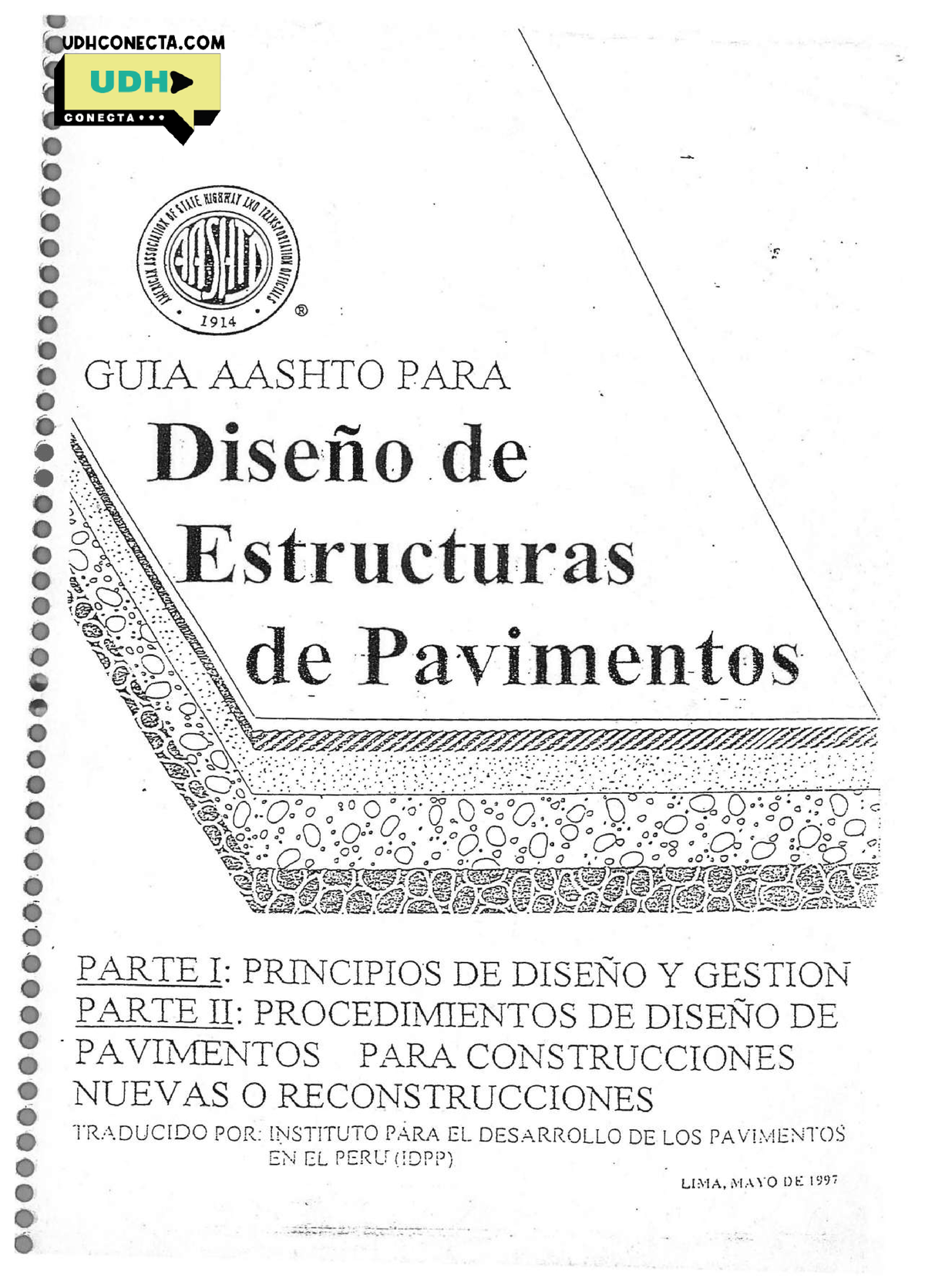 GUIA Aashto PARA Diseno DE Estructuras DE Pavimentos - ,r. '- GUIA ...