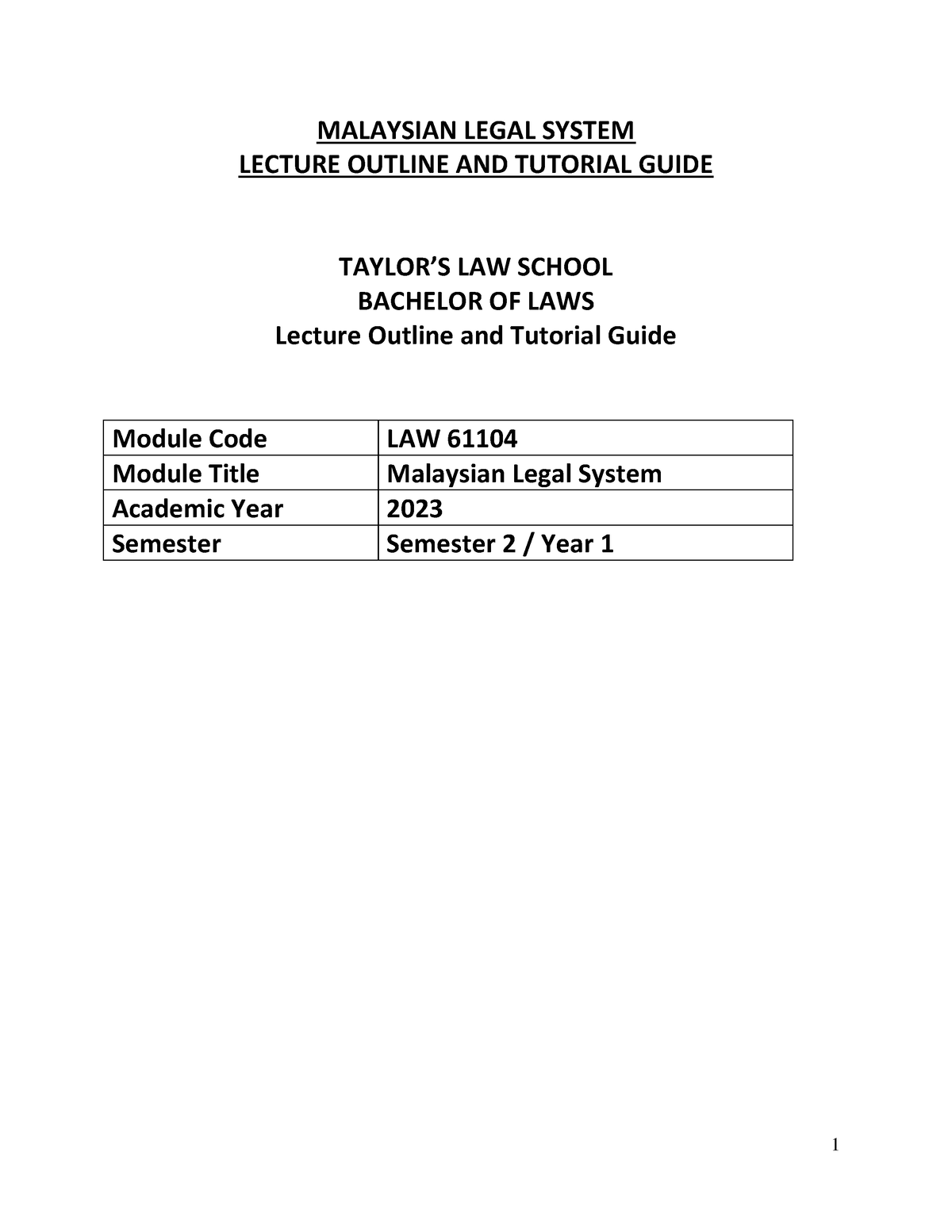 malaysian-legal-system-malaysian-legal-system-lecture-outline-and