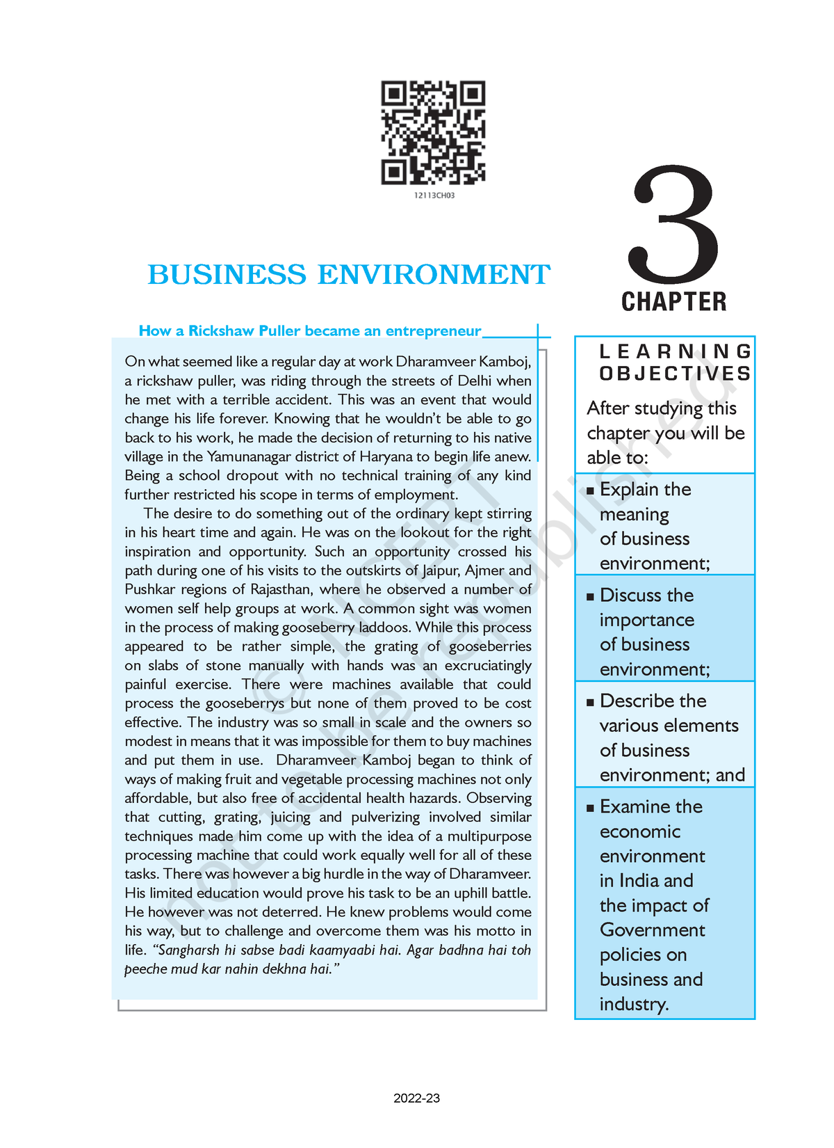 Lebs103 - Ncert Class 12 Business Studies Text Book Part 1 - BUSINESS ...