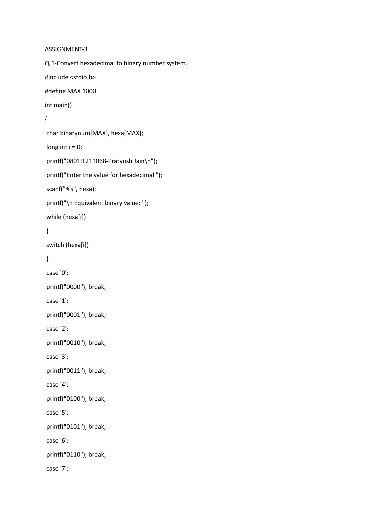 anobjectorientedap1-assignment-q-convert-hexadecimal-to-binary