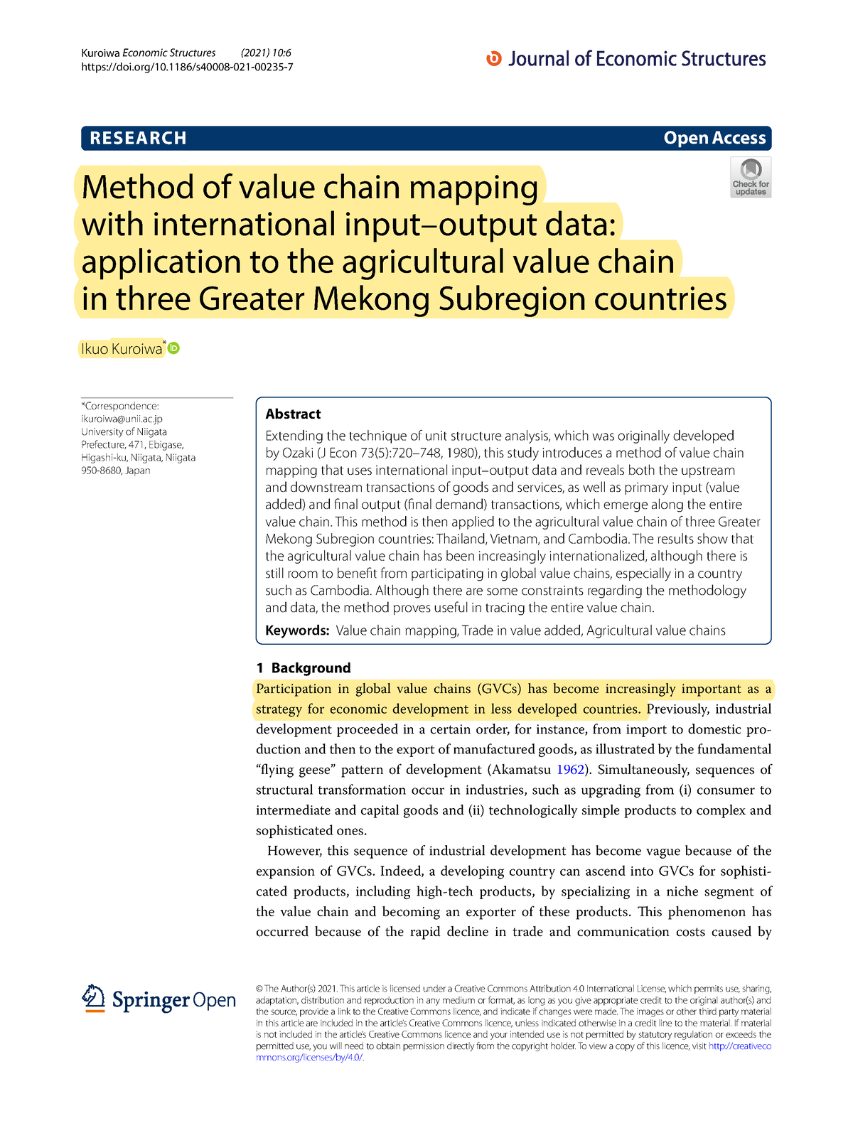 Method Of Value Chain Mapping Previously Industrial Development   Thumb 1200 1594 