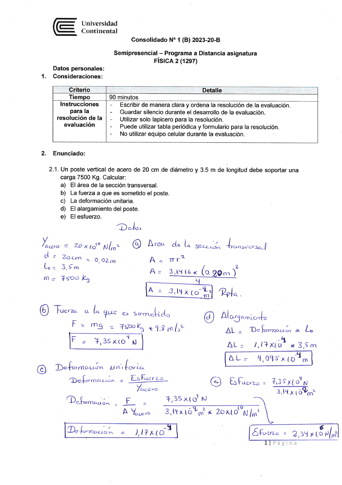 Solucionario Consolidado 1 B 23 - Uuivcrsiclad Consolidado No I (B ...