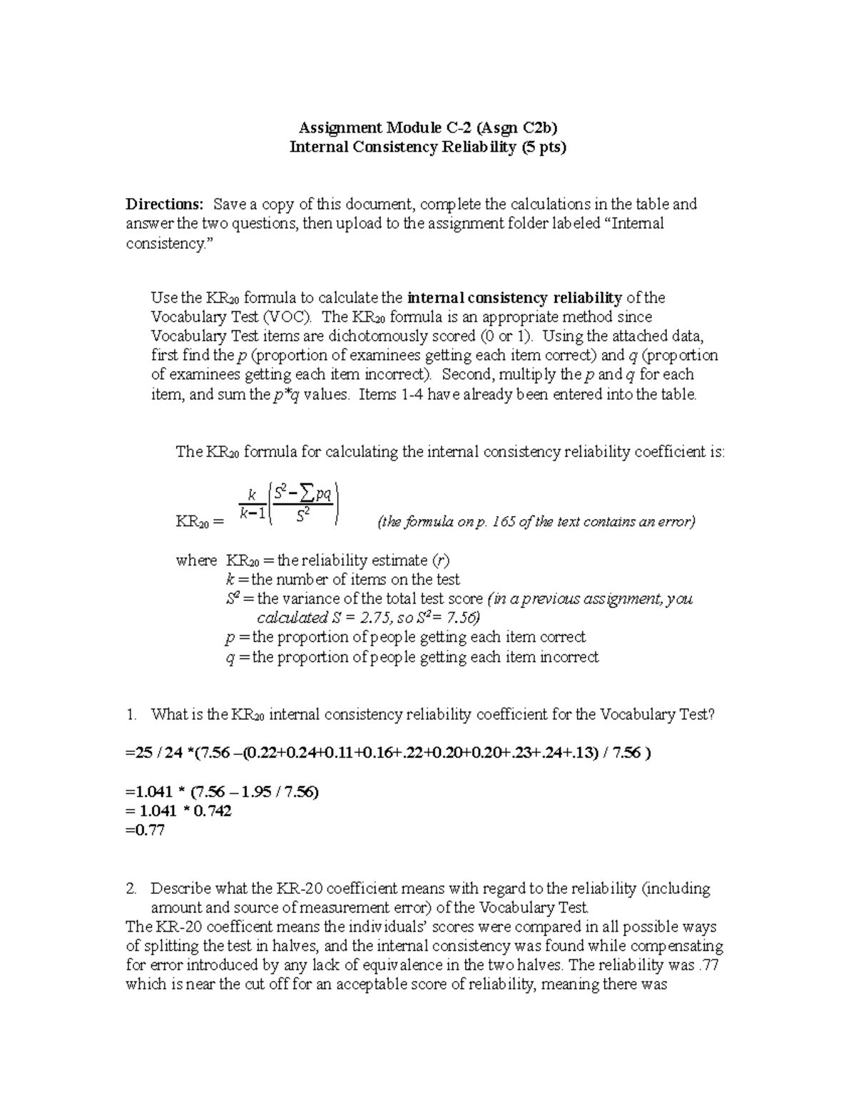 Asgn-C2b-revised - All of these assignments are small questions used as ...