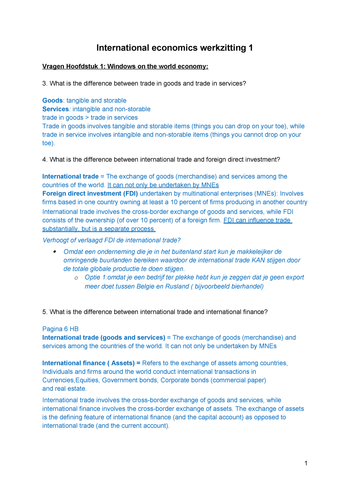 Differences Between Foreign Trade And Foreign Direct Investment