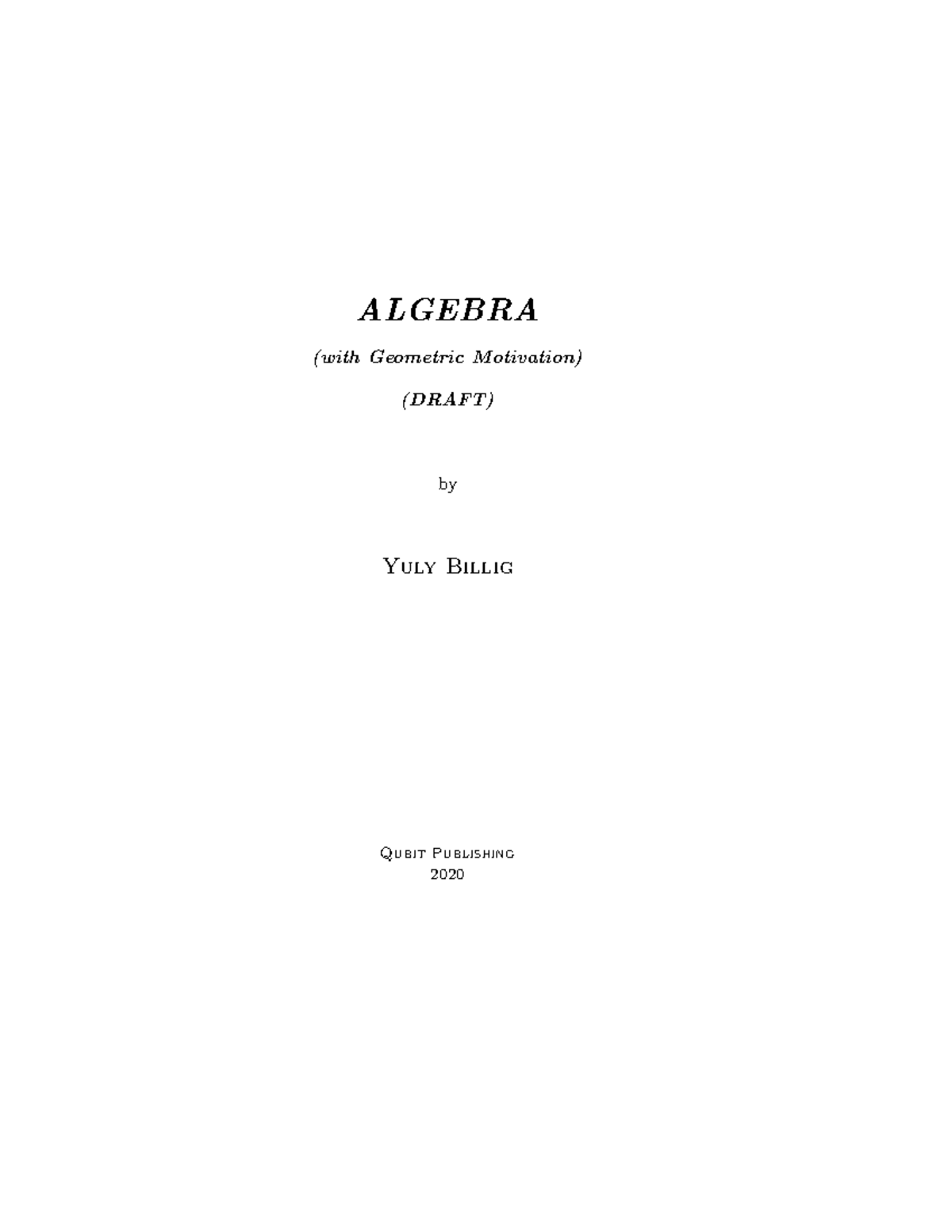 Algebra Textbook v3 geometry - ALGEBRA (with Geometric Motivation ...