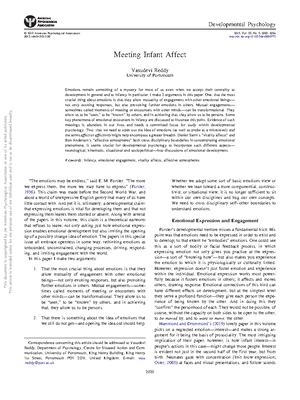 Chapter 2 Notes - Visual And Auditory Recognition - Distinction Between ...