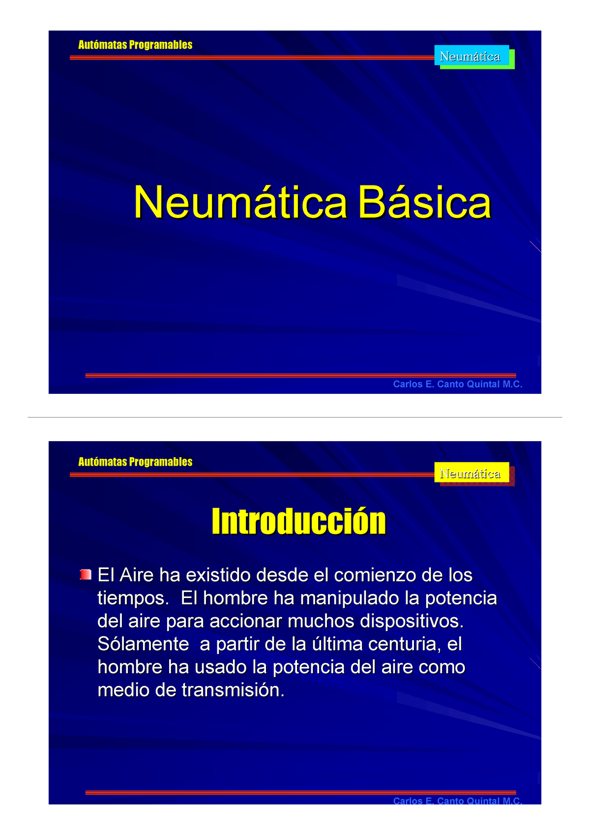 Sistemas Neumticos - Intro A La Neumática - Neum Neum · · Tica Tica B B ...