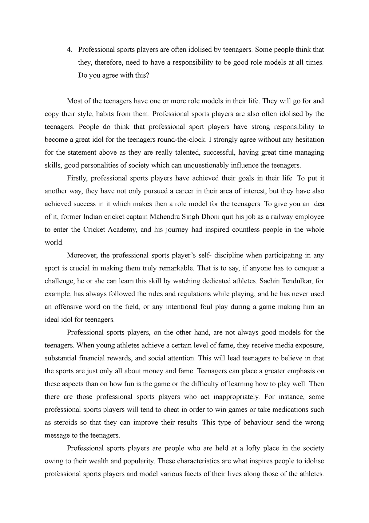 argumentative essay about esports