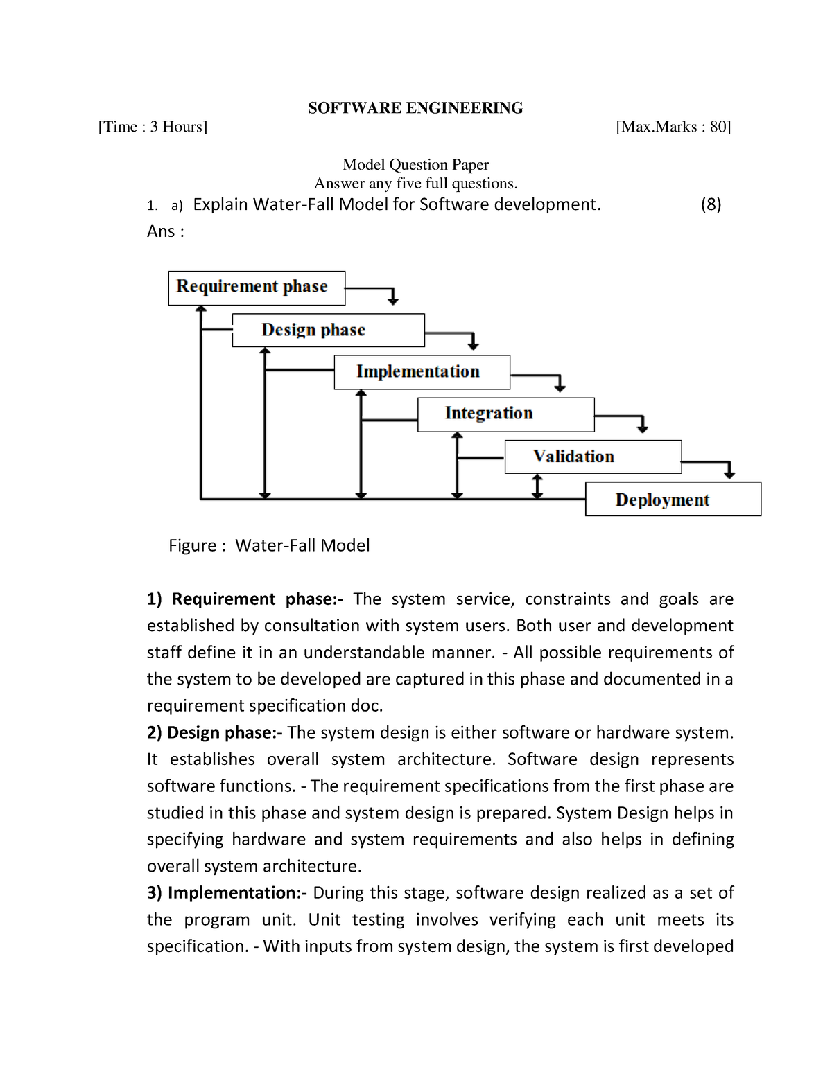 software engineering case study questions and answers