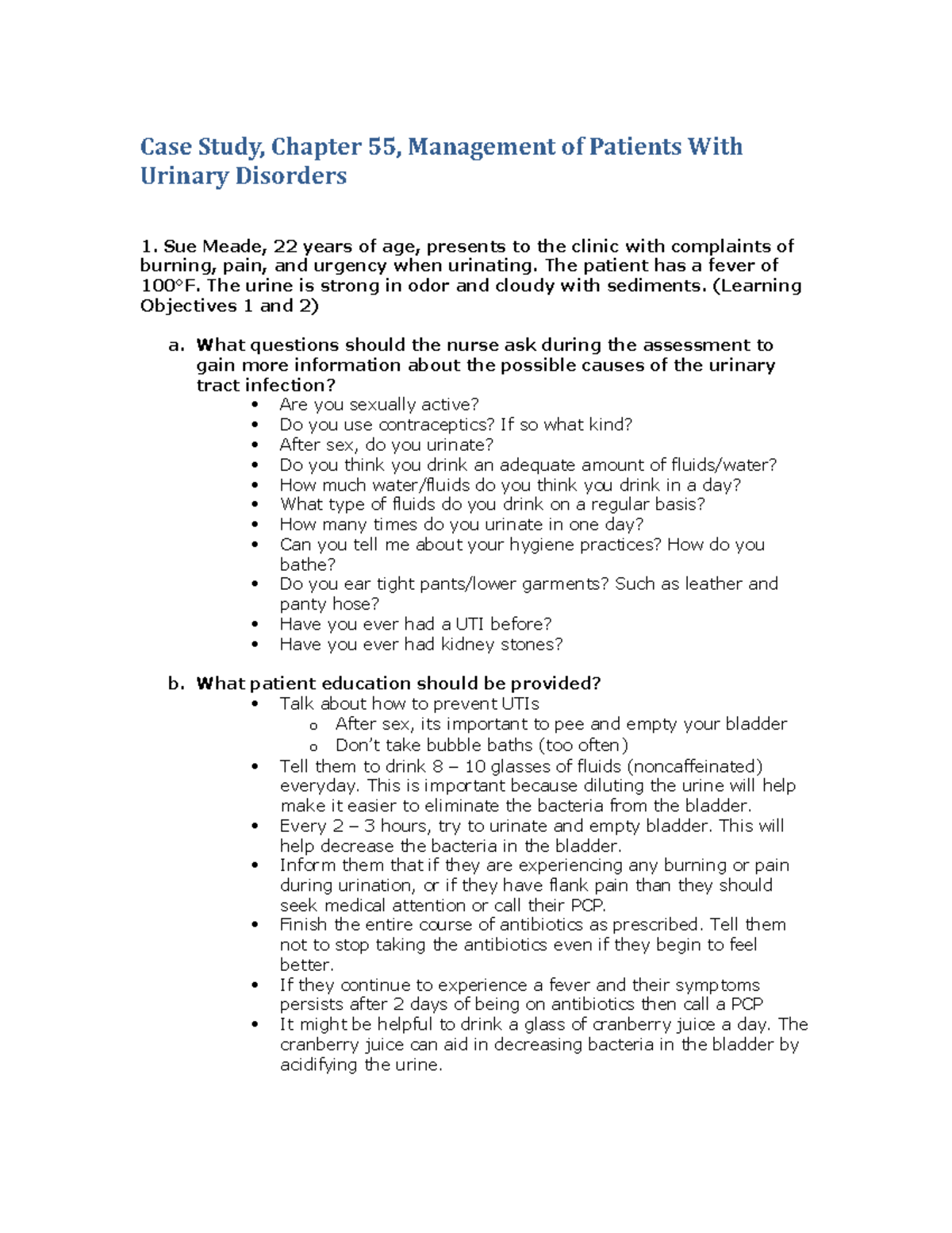 case-study-chapter-55-management-of-patients-with-urinary-disorders