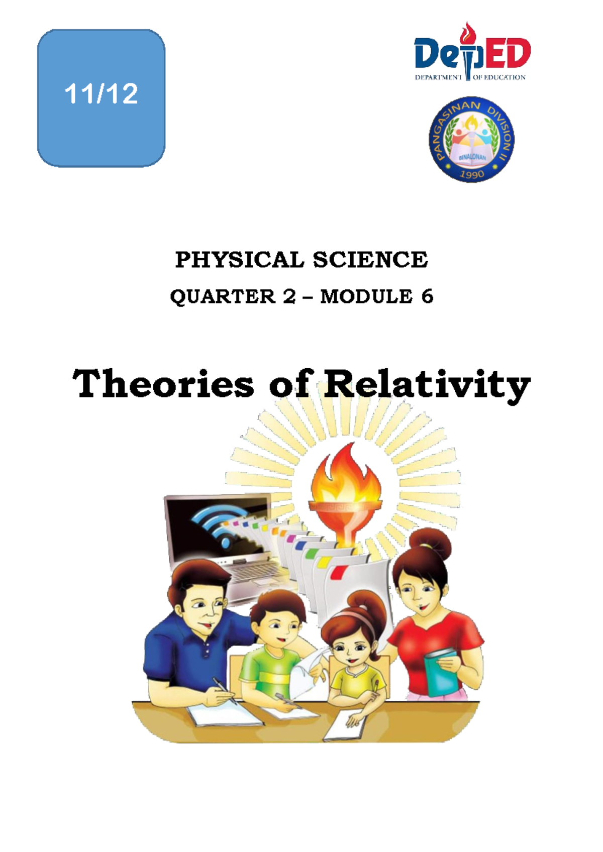 Physical science/relativity theory - PHYSICAL SCIENCE QUARTER 2 ...
