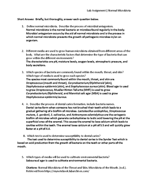Lab+Assignment+7 Antibiotics,+Antiseptics,+and+Disinfectants - Lab ...
