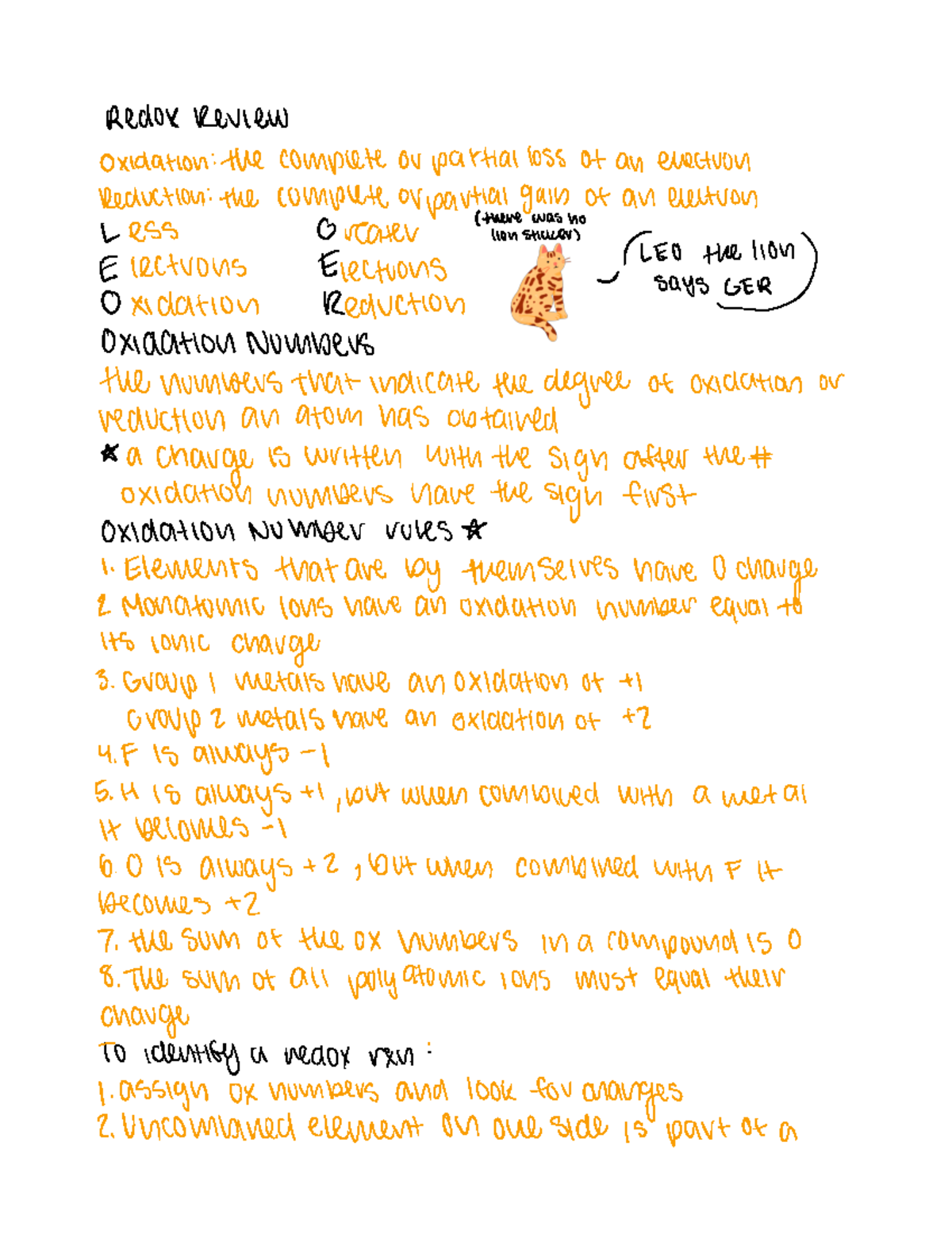 Regents Chem Redox Review - Redox Review Lydiakvashinou chemistry ...