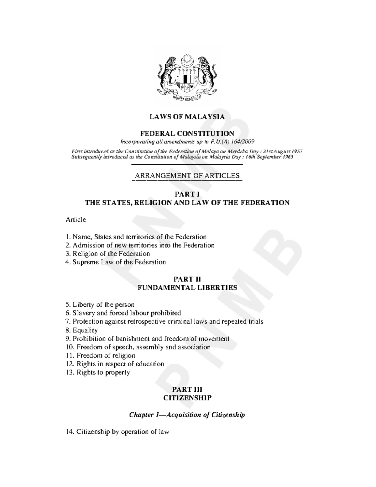 federal-constitution-lecture-notes-2-laws-of-malaysia-federal