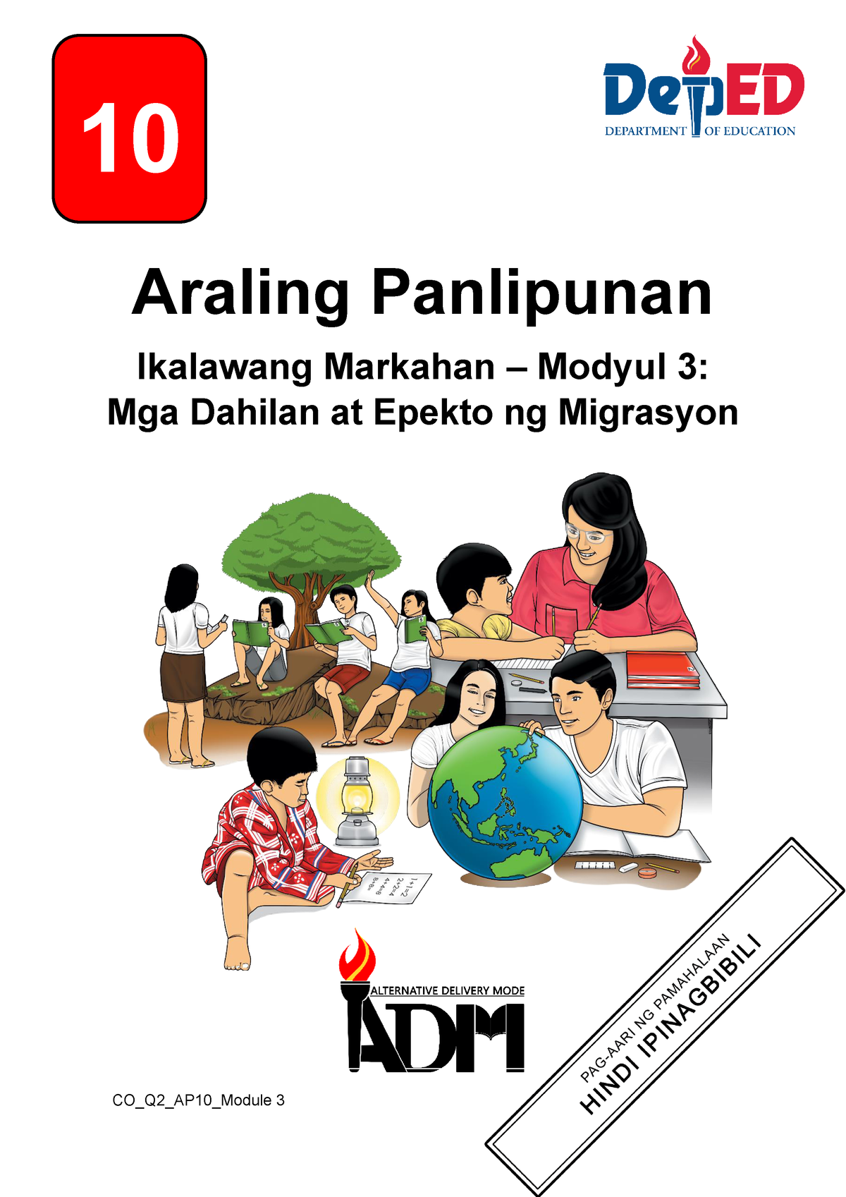 AP10 Q2 Mod3 Mga Dahilan At Epekto Ng Migrasyon Ver2 - Araling ...