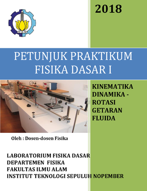 Lampiran jurnal fis tetapan pegas - Fisika Dasar I – Physics - Studocu