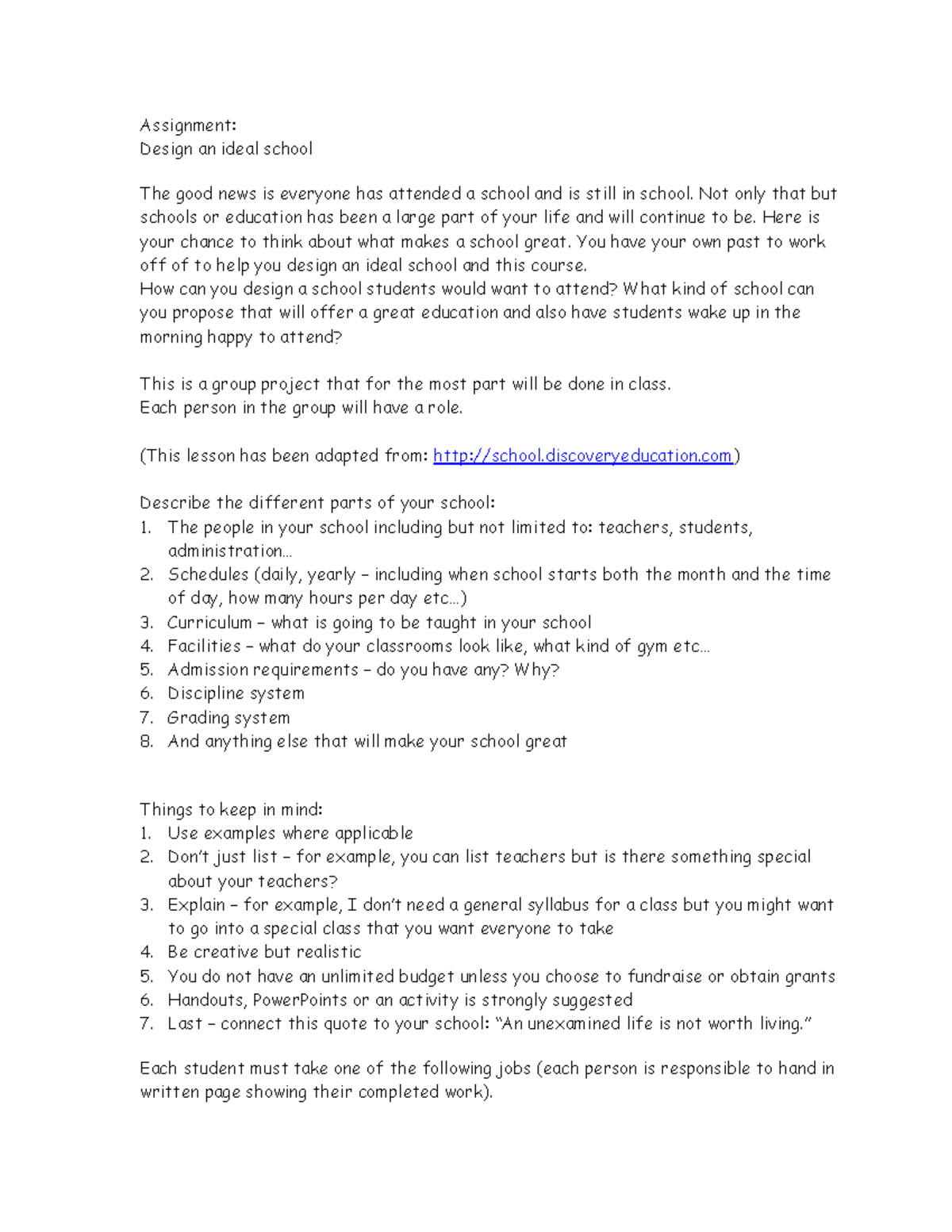 Design a school(1)(1) - just getting premium for free - Assignment ...