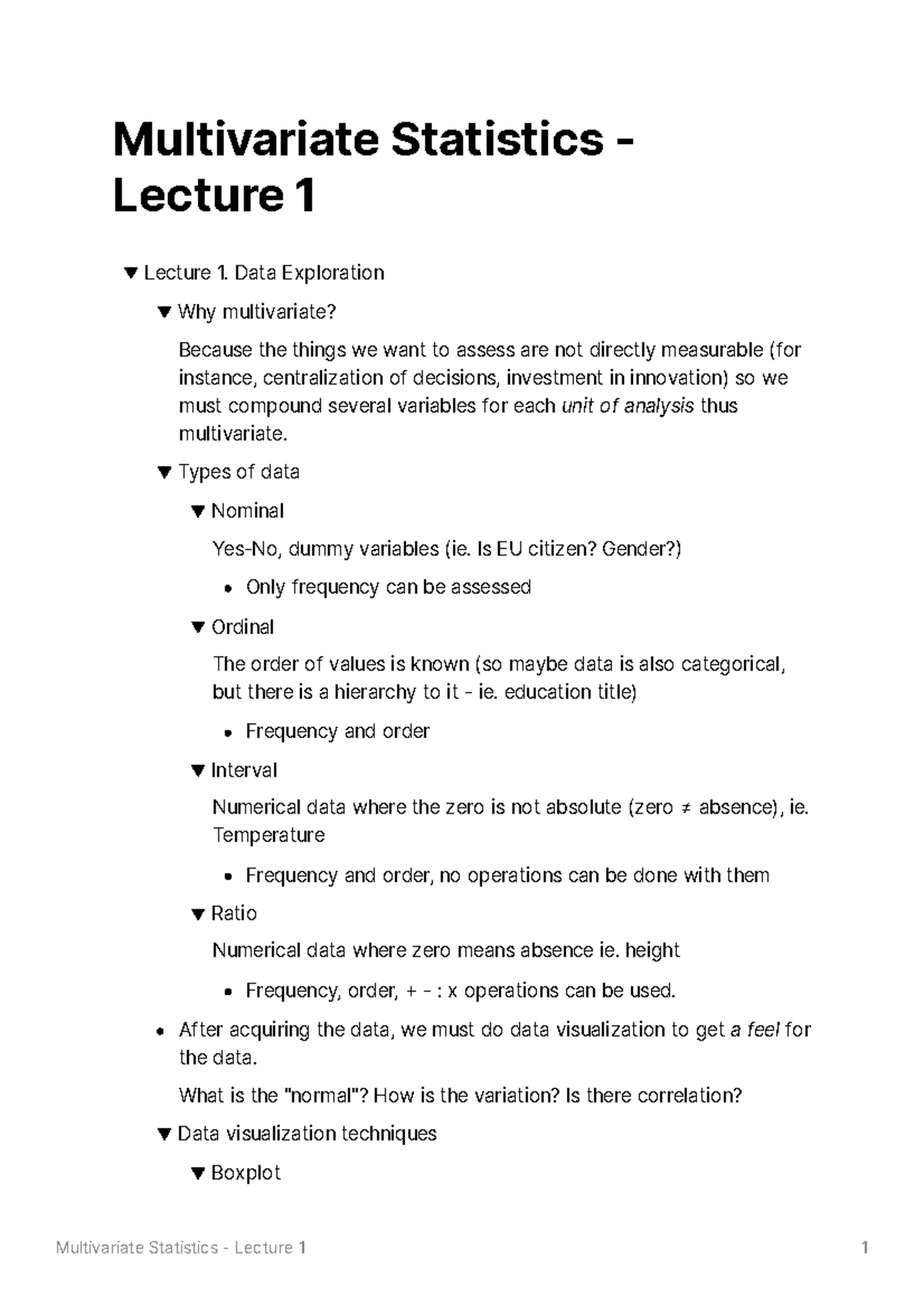 multivariate-statistics-lecture-1-notes-multivariate-statistics