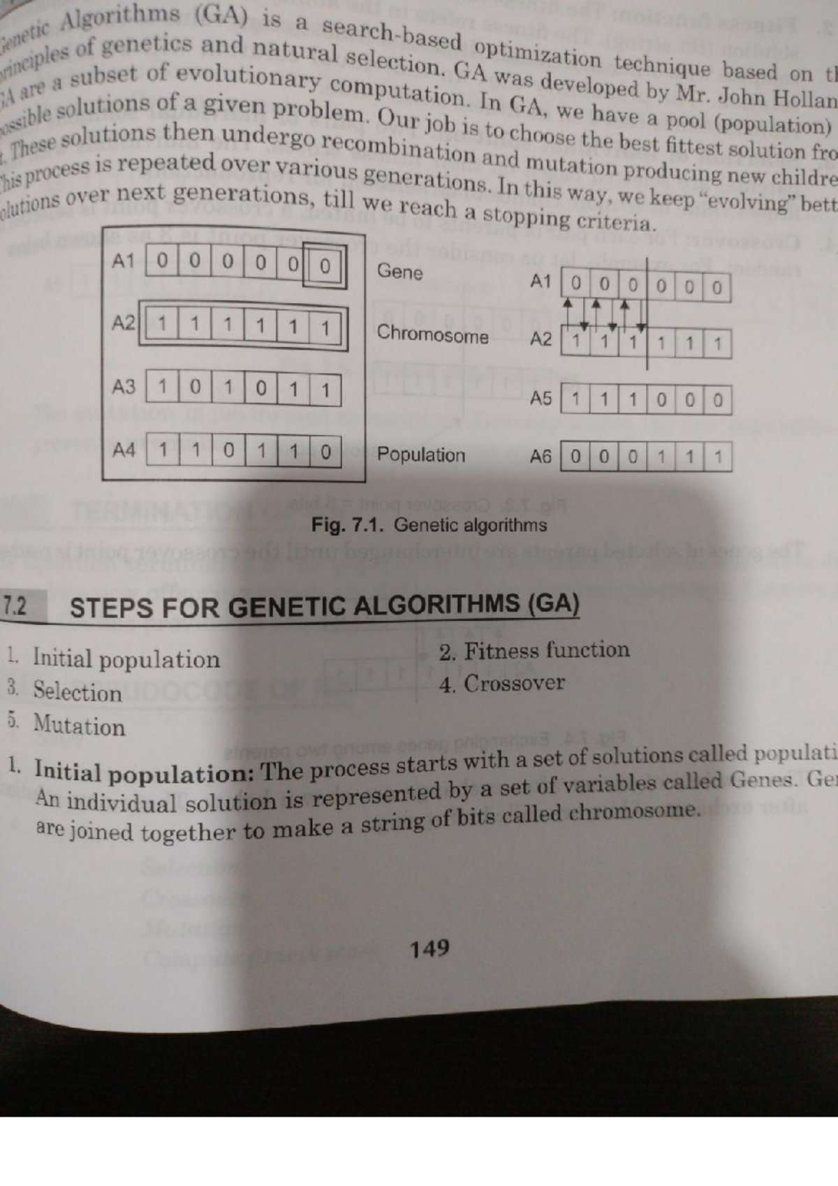 Genetic algorithm unit-5 - Machine Learning Techniques - Studocu