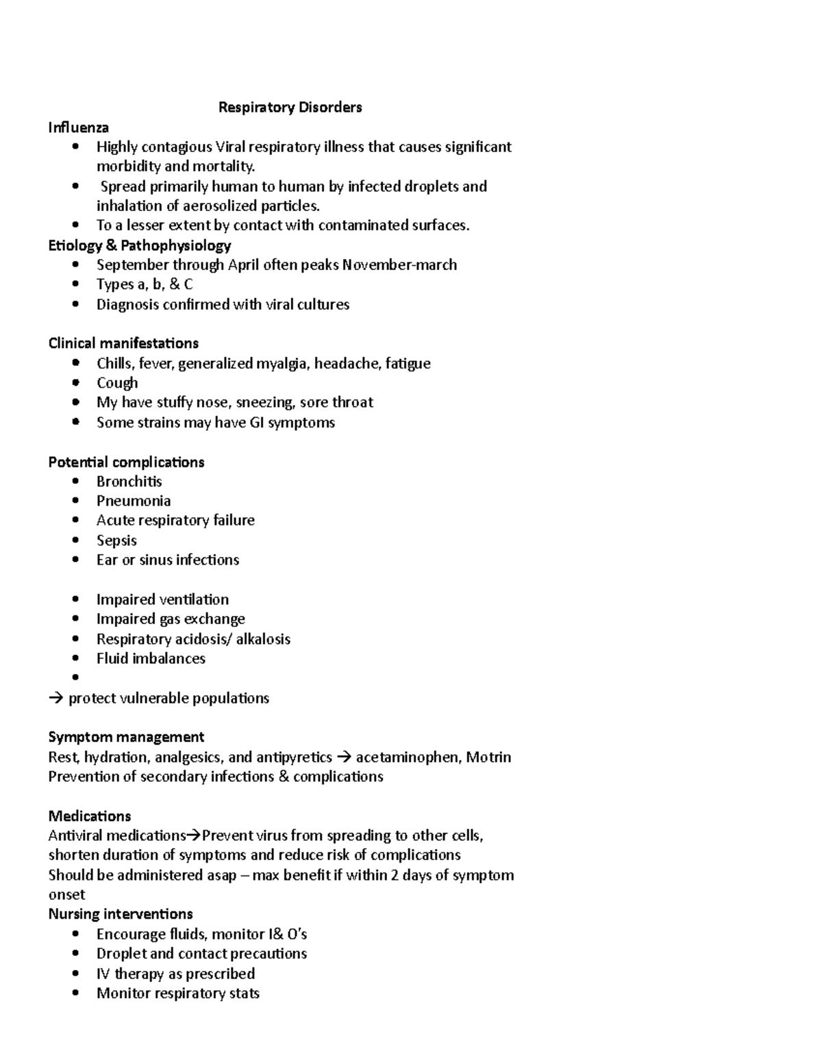 What Does Respiratory Disorders Mean