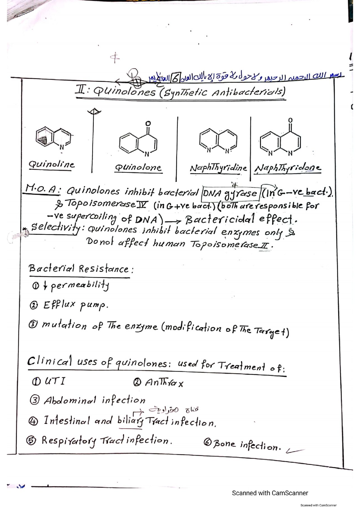 Quinolones Antibiotic Pharmaceutical Chemistry 3 Studocu   Thumb 1200 1698 