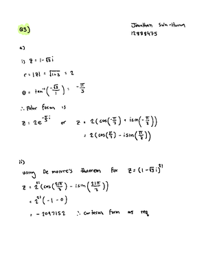 2012 Mathematics 1 Practice Questions with Solutions - THIS PAPER MUST ...
