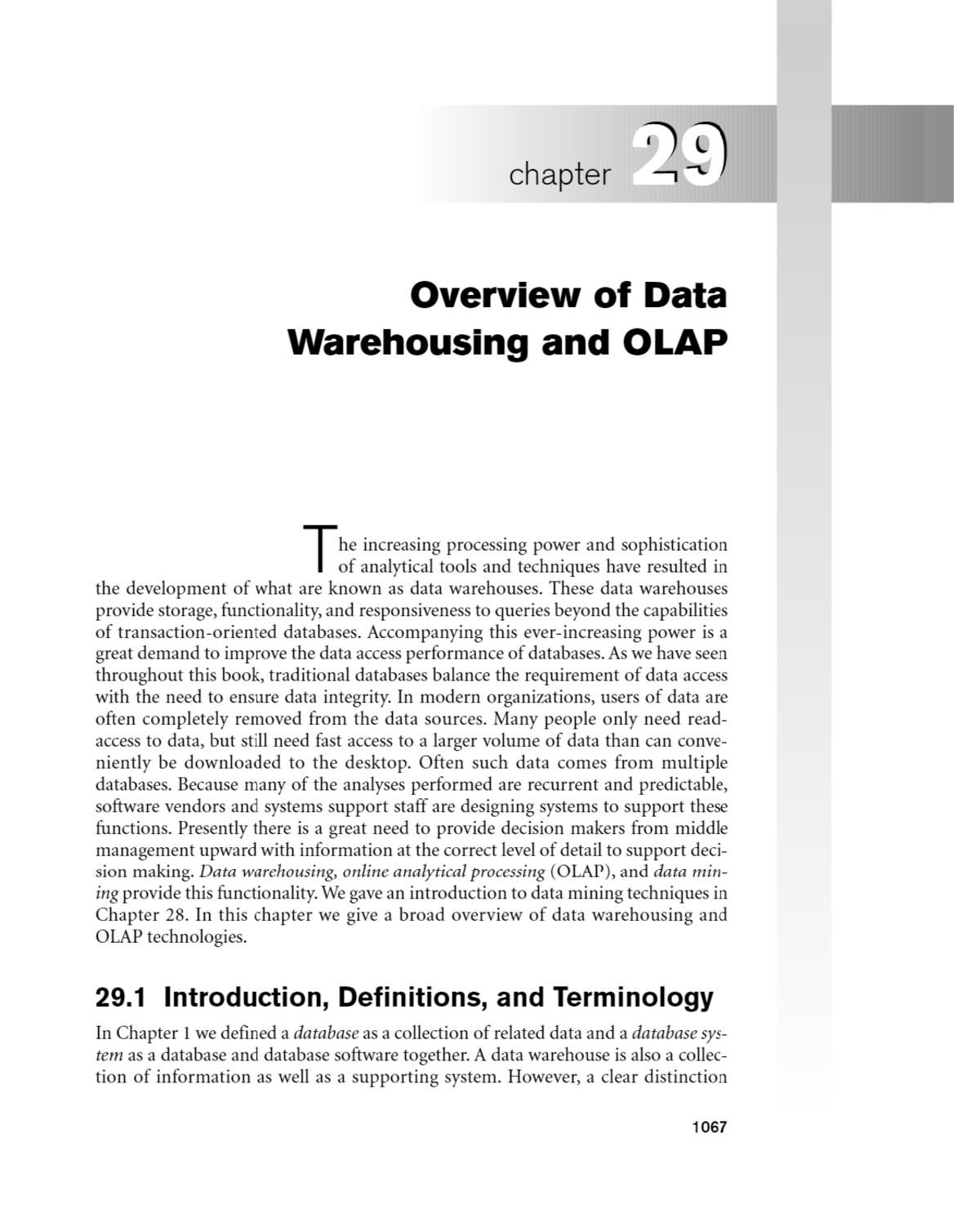 Overview Of Data-warehousing And OLAP - Database Management System ...