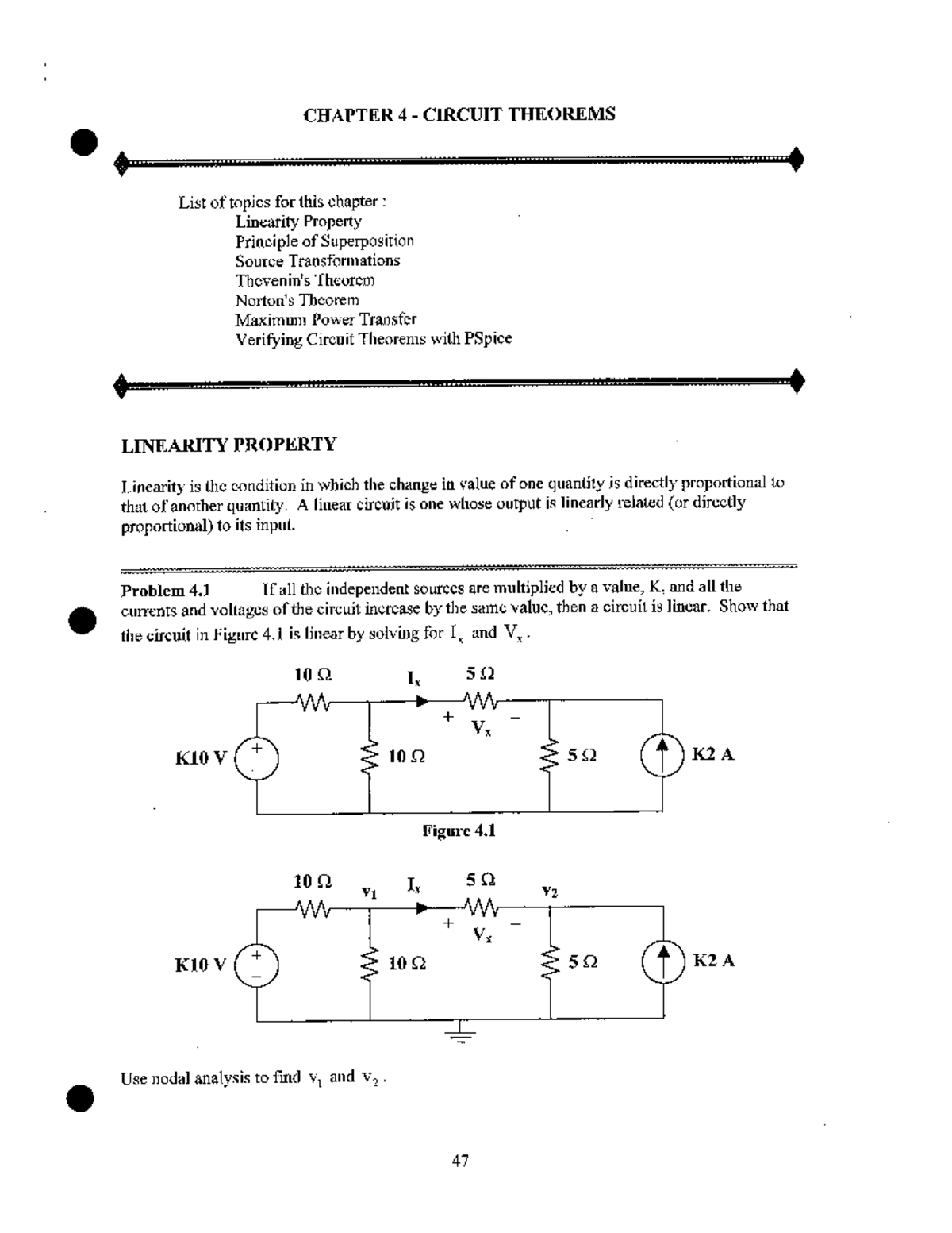 Chapter 4 Circuit Theorems - ECE 101 - Studocu