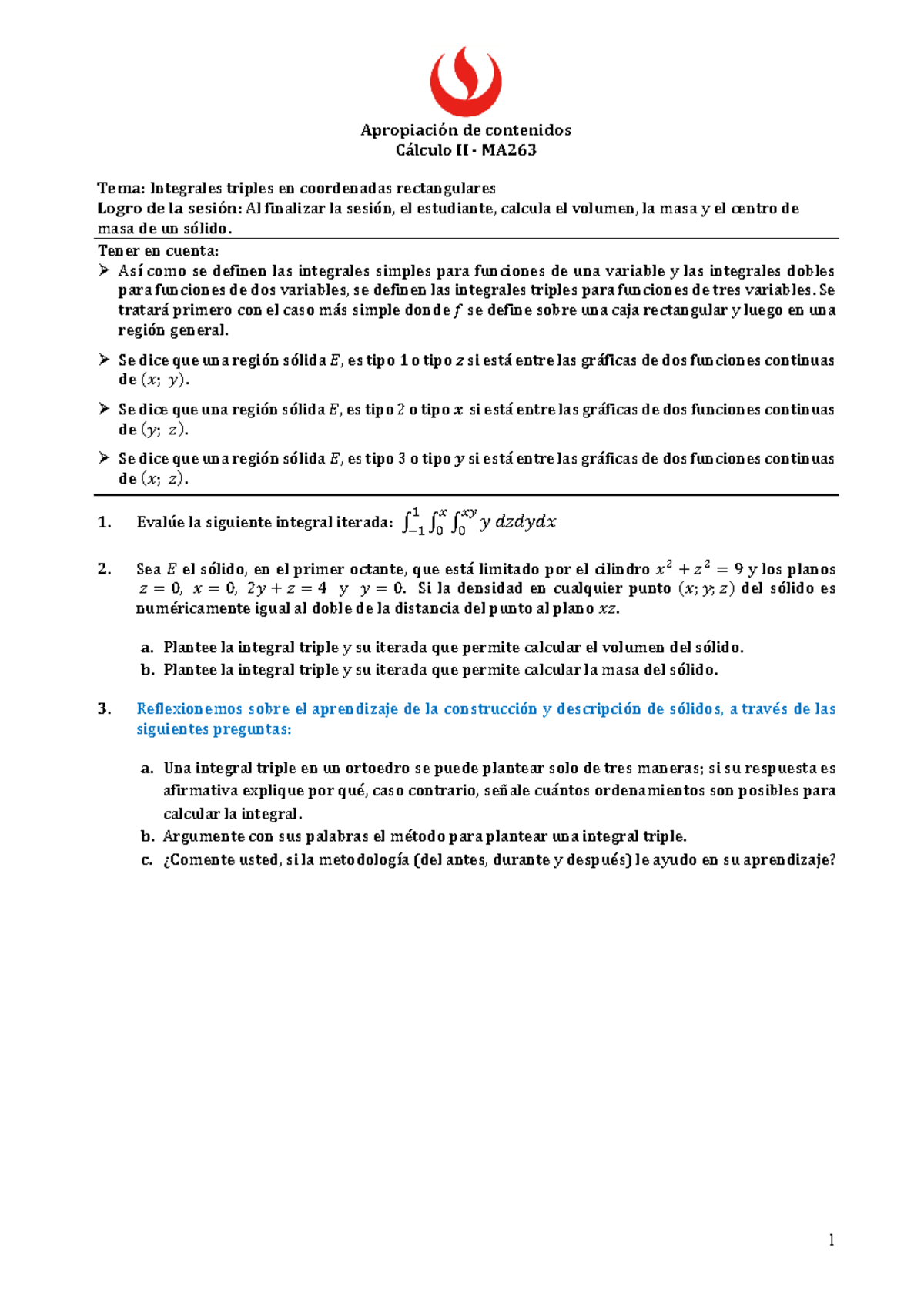 Sem 2 Despues Apropiación Contenido Estudiante - 1 Apropiación De ...