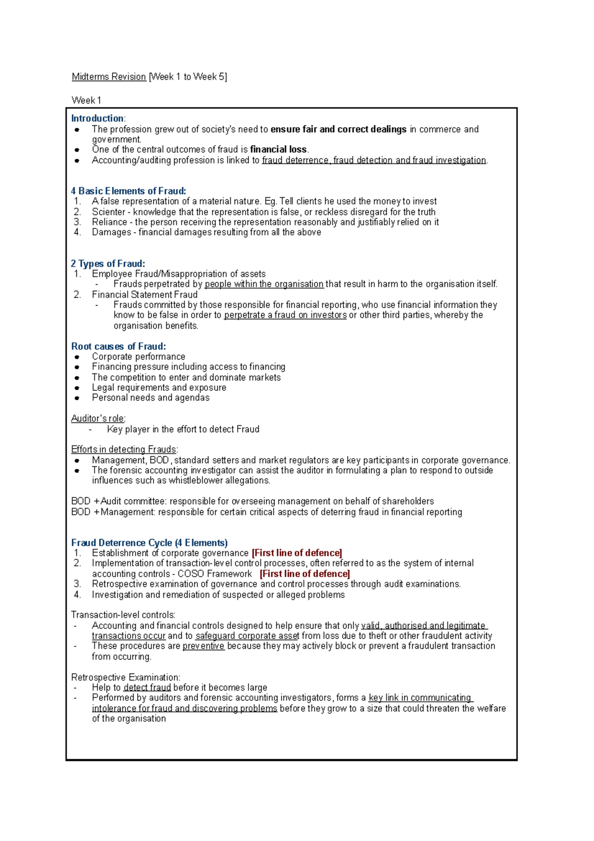 FAI Midterms Revision - Topic 1- Topic 5 - Midterms Revision [Week 1 to ...