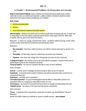 Bio 103 - Lecture notes All - Friday, May 3, y Bio 103 What is science ...