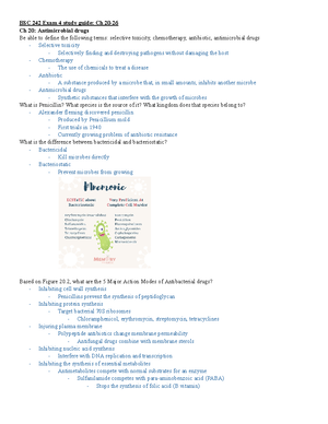 BSC 242 Chapter Two - BSC 242 Study guide for Exam 1 This guide is NOT ...