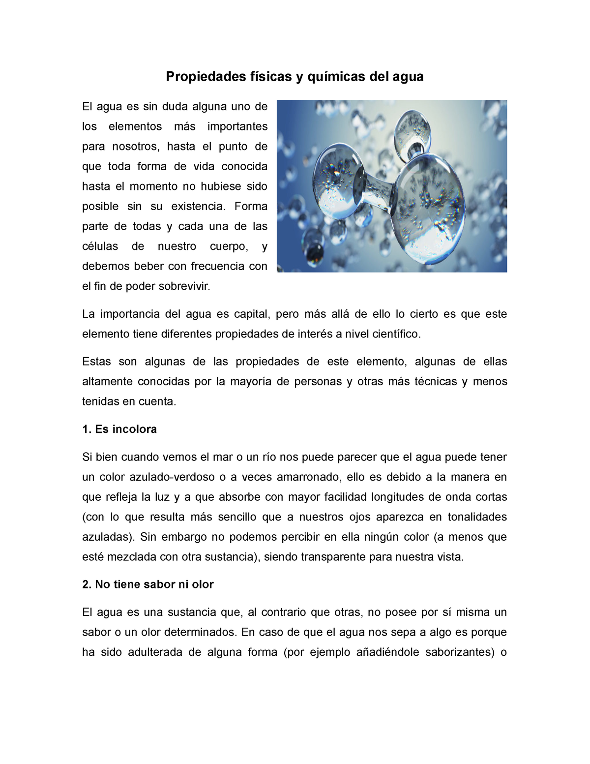 Propiedades Del Agua 4718