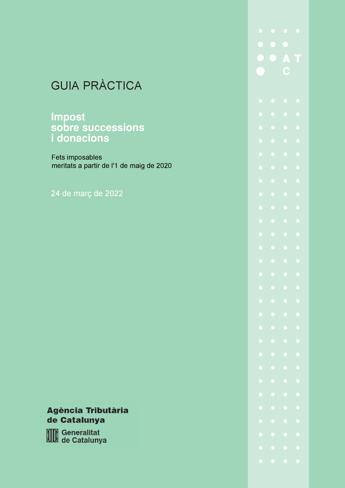 Guia Impuesto Sucesiones Y Donaciones - GUIA PRÀCTICA Impost Sobre ...