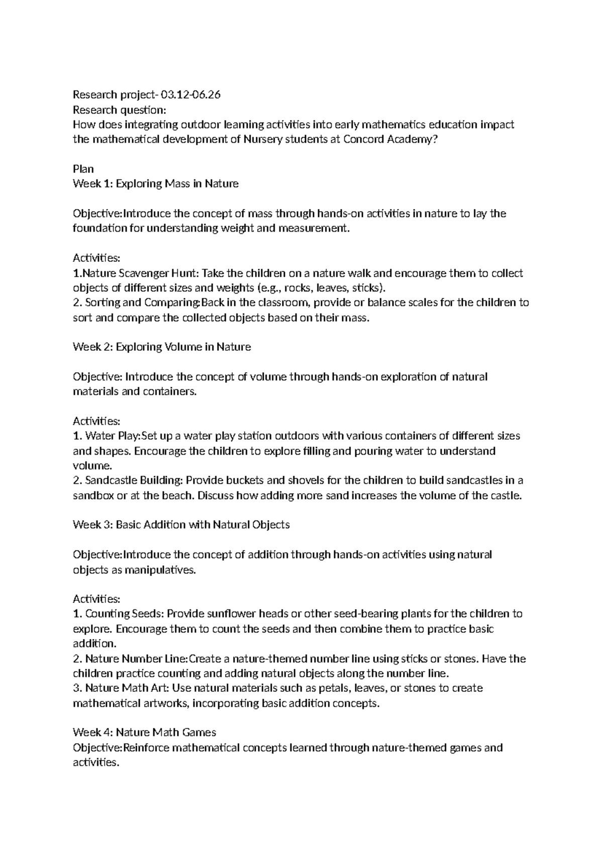 Research project - book review - Research project- 03-06. Research ...